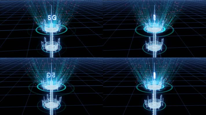 5G 网络信号塔模型图像：通向未来世界的桥梁与科技梦想的象征  第4张