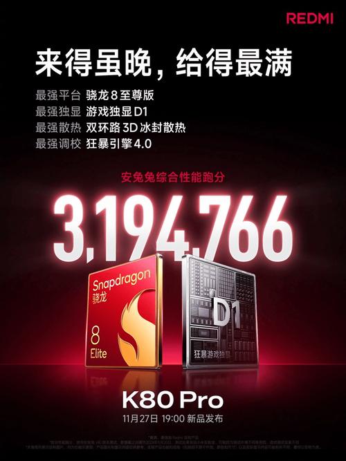 REDMI K80 Pro价格揭晓：旗舰涨价潮中，它为何只涨400元？  第11张