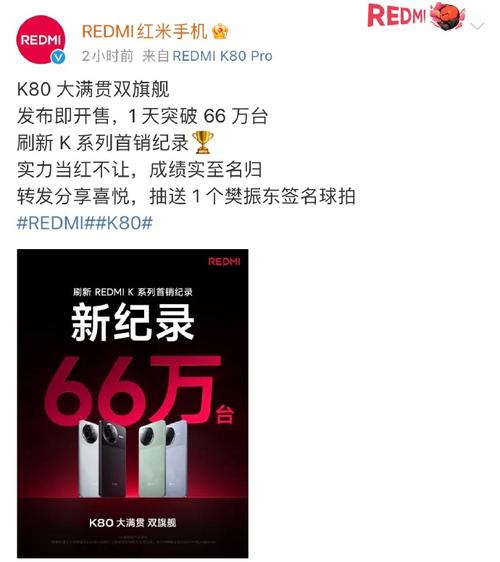 REDMI K80系列创下惊人销量记录，但游戏性能仍有提升空间，官方回应来了  第4张