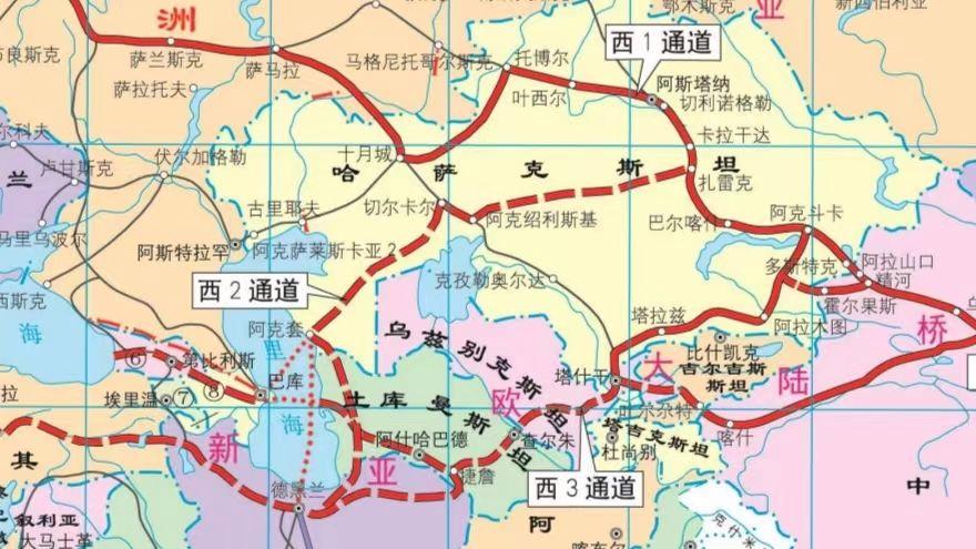 中吉乌铁路项目正式启动，三国元首共推一带一路标志性工程  第4张