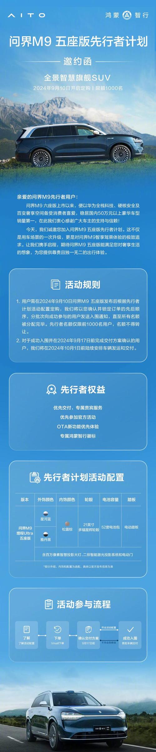 问界M9销量暴增10000台！揭秘50万以上车型销量冠军的三大创新亮点