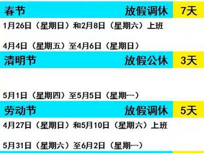 2025年新规实施：假期增加两天，调休优化，你的假期安排好了吗？  第17张