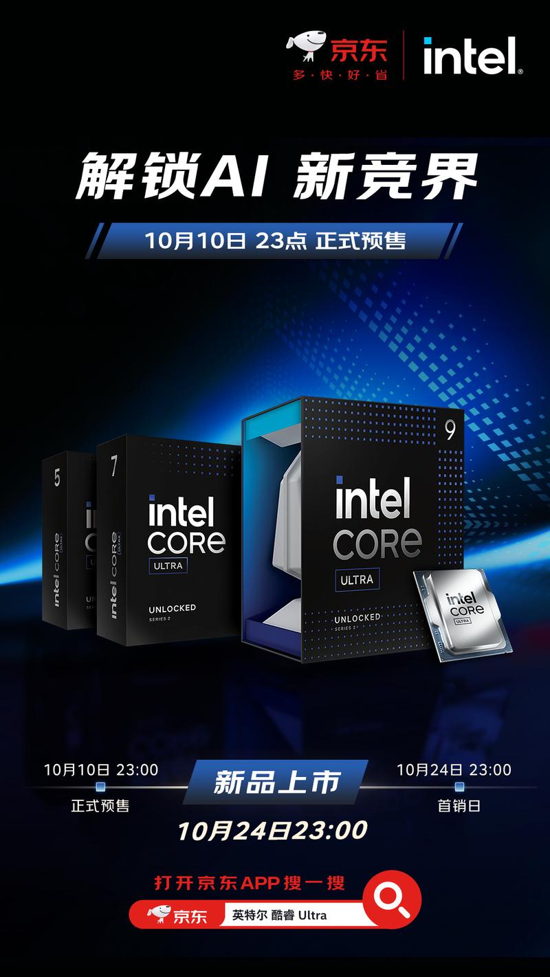 Intel新品抢先预售！酷睿Ultra系列震撼来袭，限时优惠不容错过  第2张