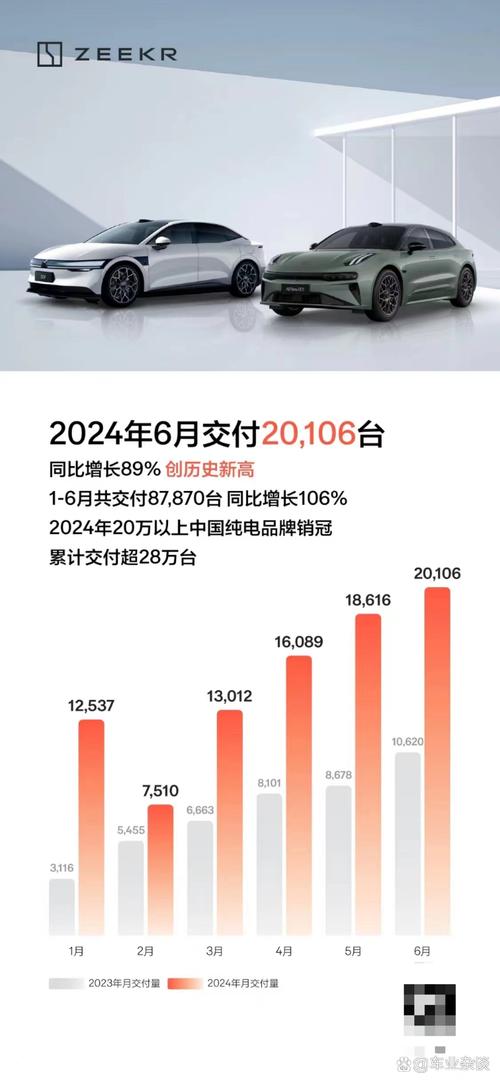 极氪2024年销量暴涨102%，全年交付222,123台，成为纯电豪华品牌销冠  第11张