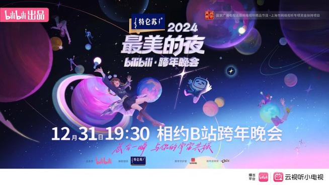 2024哔哩哔哩跨年晚会：3.46亿峰值观看，经典IP与国际化嘉宾共燃宇宙沸腾之夜  第5张