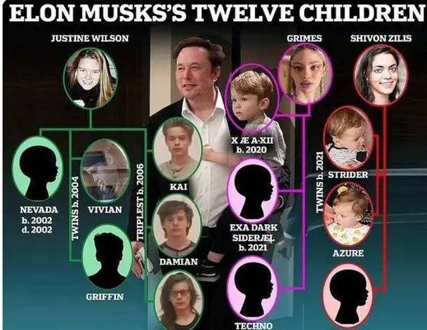 马斯克第14个孩子诞生了！他的繁衍计划到底有多疯狂？  第9张