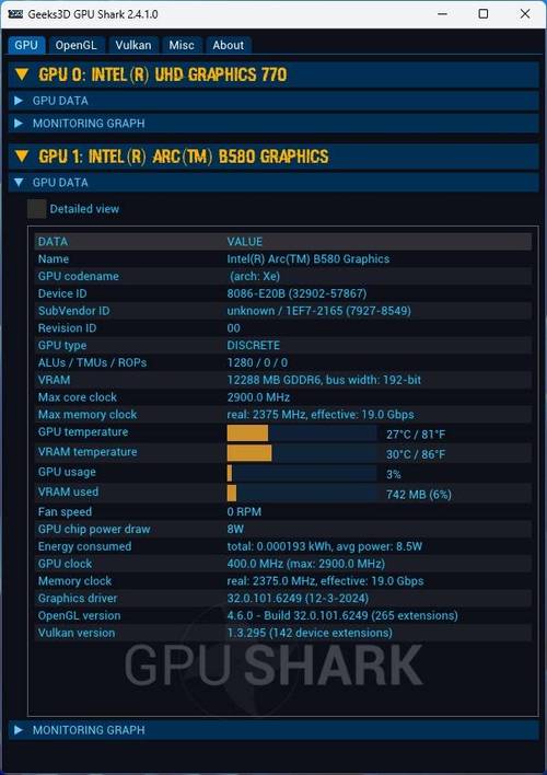 INTEL ARC B580显卡震撼登场！性能远超RTX4060，蓝戟三系列满足你的所有需求  第20张