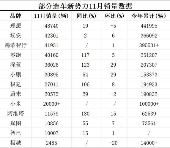 2024年造车新势力销量大揭秘：只有这三家车企完成了年度目标  第3张