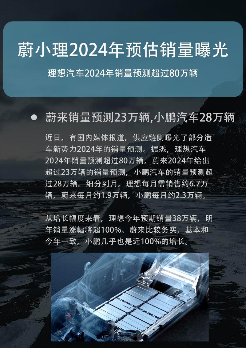 2024年造车新势力销量大揭秘：只有这三家车企完成了年度目标  第9张