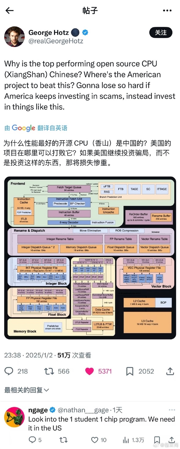 中国香山开源CPU震撼硅谷！美国项目能否超越？揭秘研发背后的惊人挑战  第6张