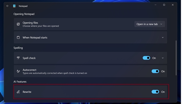 Windows 11记事本AI功能Rewrite全球开放！你的写作效率将提升多少？  第9张
