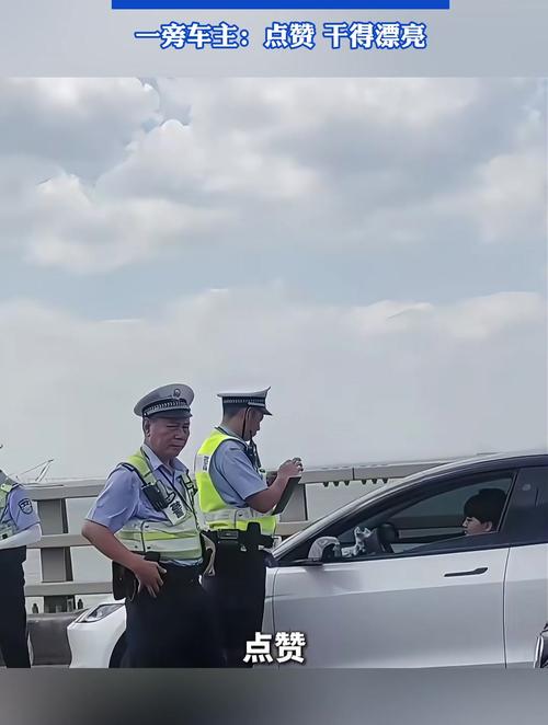 你敢挑战警车？应急车道上的惊险一幕让人瞠目结舌  第7张