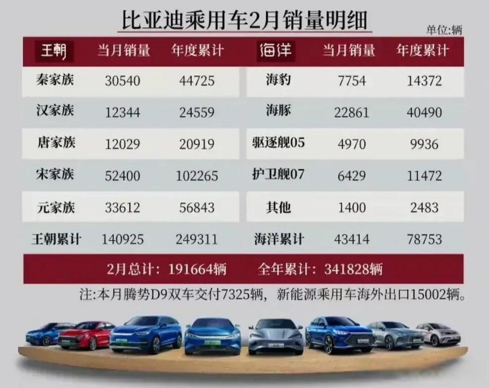 比亚迪1月销量突破30万！王朝、海洋系列为何如此火爆？  第7张