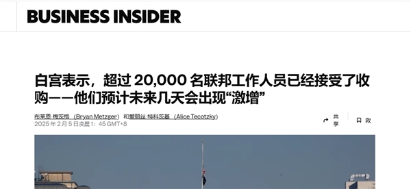 马斯克政府大裁员，20万员工何去何从？政府效率部究竟在玩什么花样？  第2张