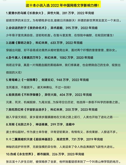 2024网络文学神作榜揭晓！这20部作品凭什么脱颖而出？  第4张