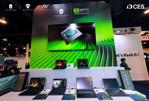 雷神科技CES2025重磅发布！搭载NVIDIA Blackwell架构的GeForce RTX 50系列笔记本，性能突破新高度  第3张