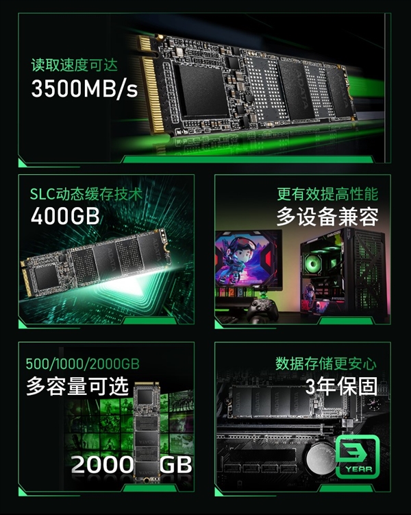 XPG翼龙S30与S60 Pro震撼上市！你的PC准备好迎接全速时代了吗？  第5张