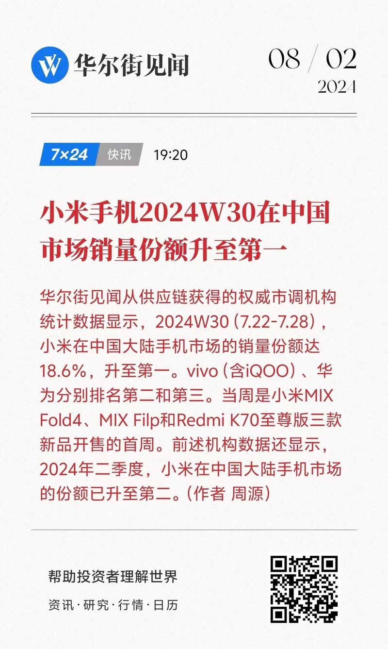 小米凭什么在2024年全球智能手机市场大放异彩？出货量竟达1.69亿部  第10张