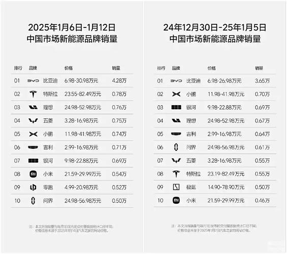 小鹏汽车为何连续霸榜？2025年新势力销量大战揭晓  第4张