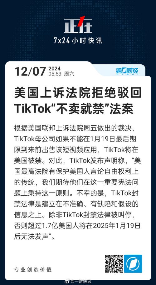 TikTok命运悬于一线！美国最高法院2.5小时激辩，言论自由何去何从？  第4张