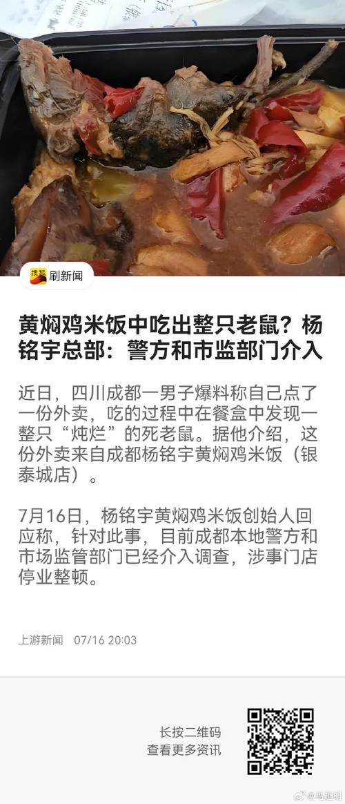 杨铭宇黄焖鸡后厨黑幕曝光，你敢吃吗？  第6张