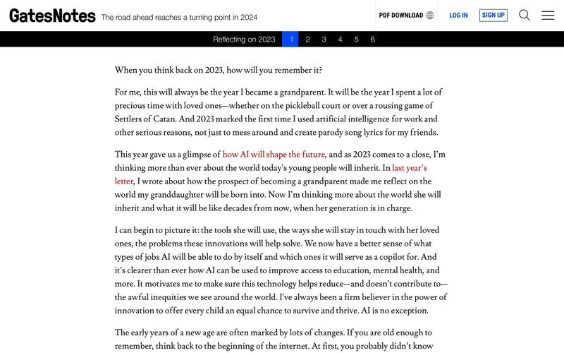 比尔·盖茨首部自传源代码揭秘！他如何预测AI将在2025年改变世界？  第8张