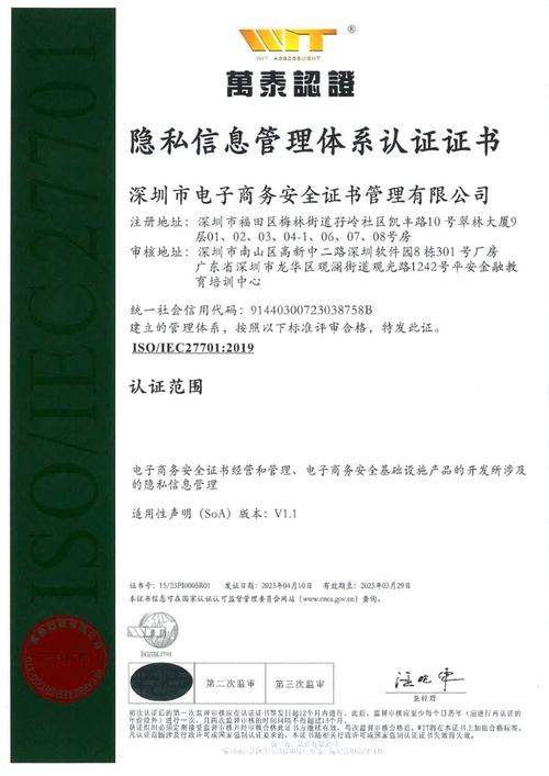 玄武云再添重磅认证！ISO 27701隐私信息管理体系证书有多重要？  第11张