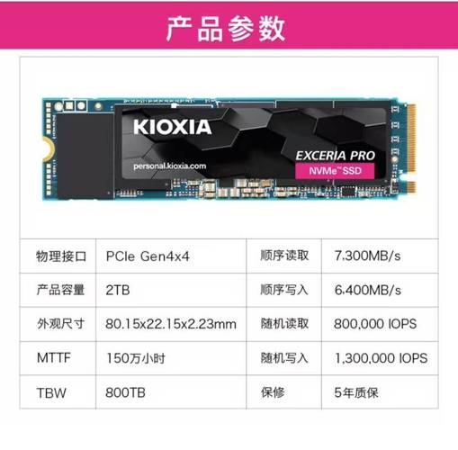 全球第二款122.88TB SSD问世！铠侠LC9系列为何如此惊人？  第3张