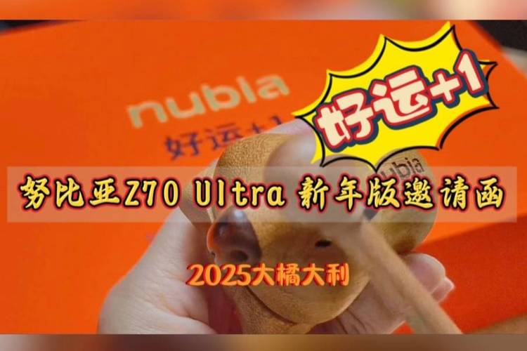 努比亚Z70 Ultra新年版来袭！橘色新配色带来新年好运，你准备好了吗？  第12张