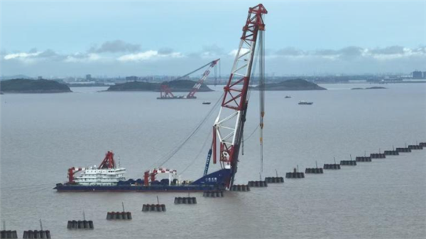 世界在建最长最高的高速铁路跨海大桥？杭州湾跨海铁路桥建设有重大进展  第6张