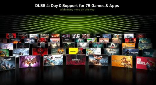 NVIDIA DLSS 4震撼发布！8倍帧率提升，75款游戏已支持，你准备好了吗？  第3张