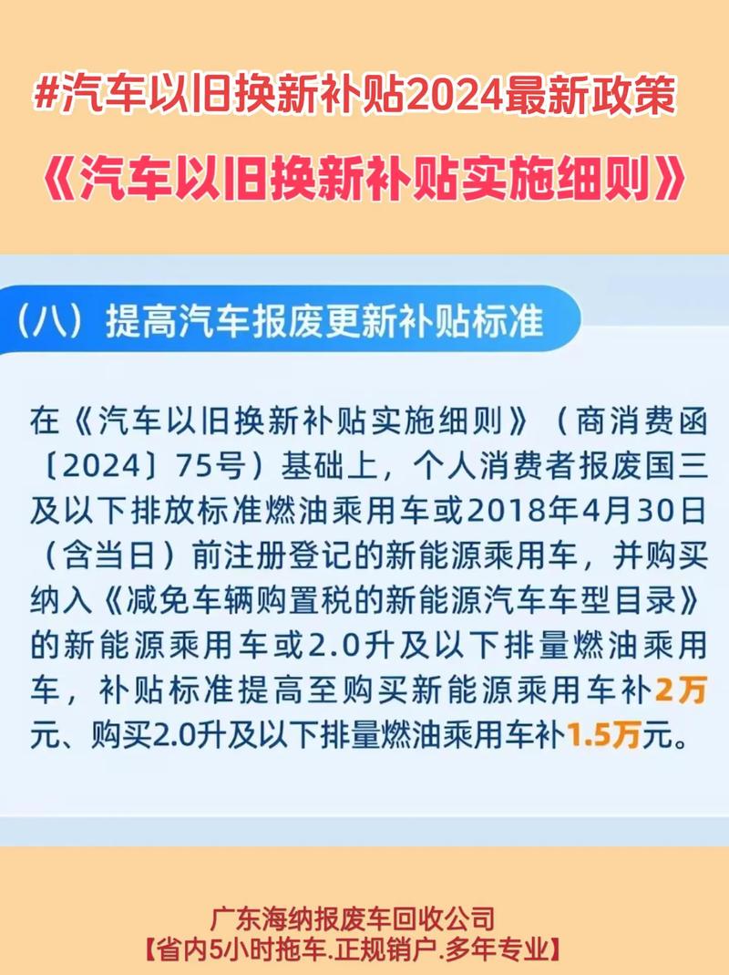 2025年汽车以旧换新政策大揭秘！你的旧车能换多少钱？  第9张