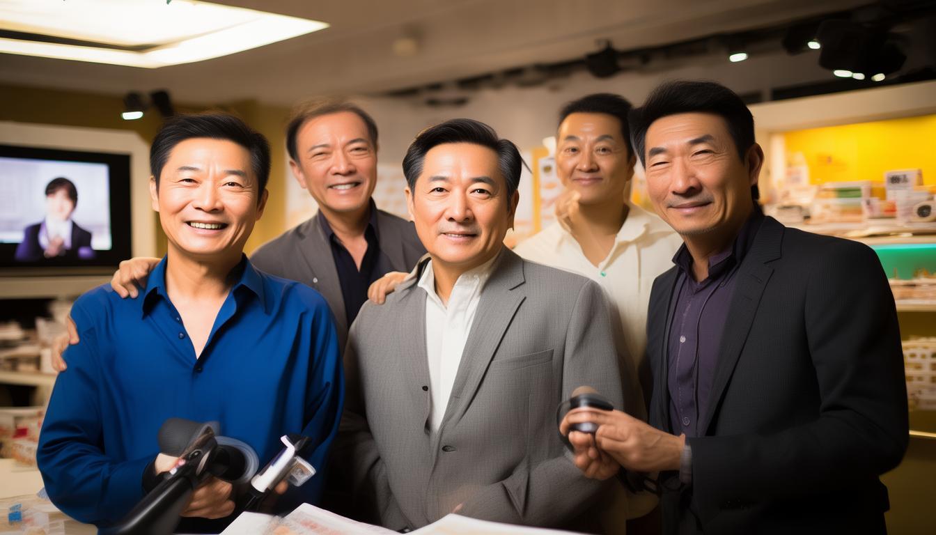 林晓峰和郭晋安跨越二十多年竟在抖音直播间跳起这舞？  第4张
