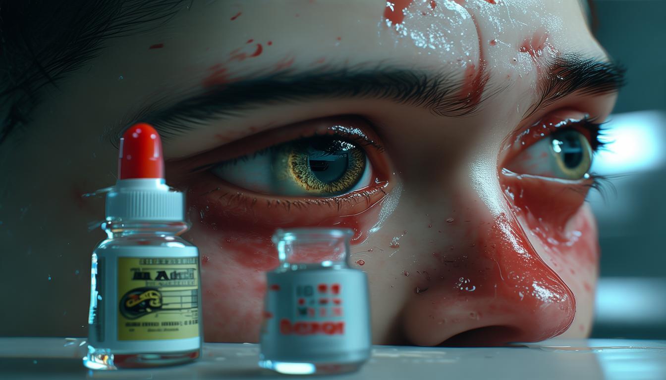眼药水竟成毁眼剂？502胶水误滴右眼的惊心意外