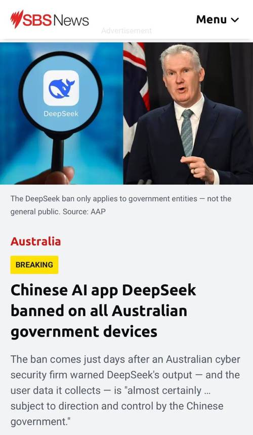 为什么全球巨头纷纷禁用DeepSeek？背后真相令人  第3张