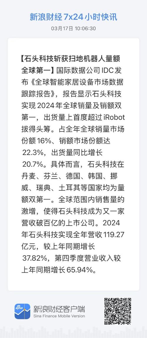 石头扫地机器人凭什么连续两年全球销额第一？揭秘惊人发展背后的秘密  第2张