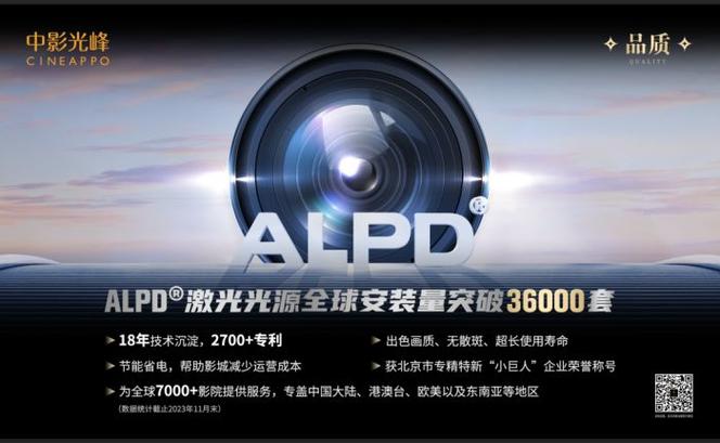 中影光峰ALPD技术突破4万套！全球影院显示技术迎来革命性新时代  第3张