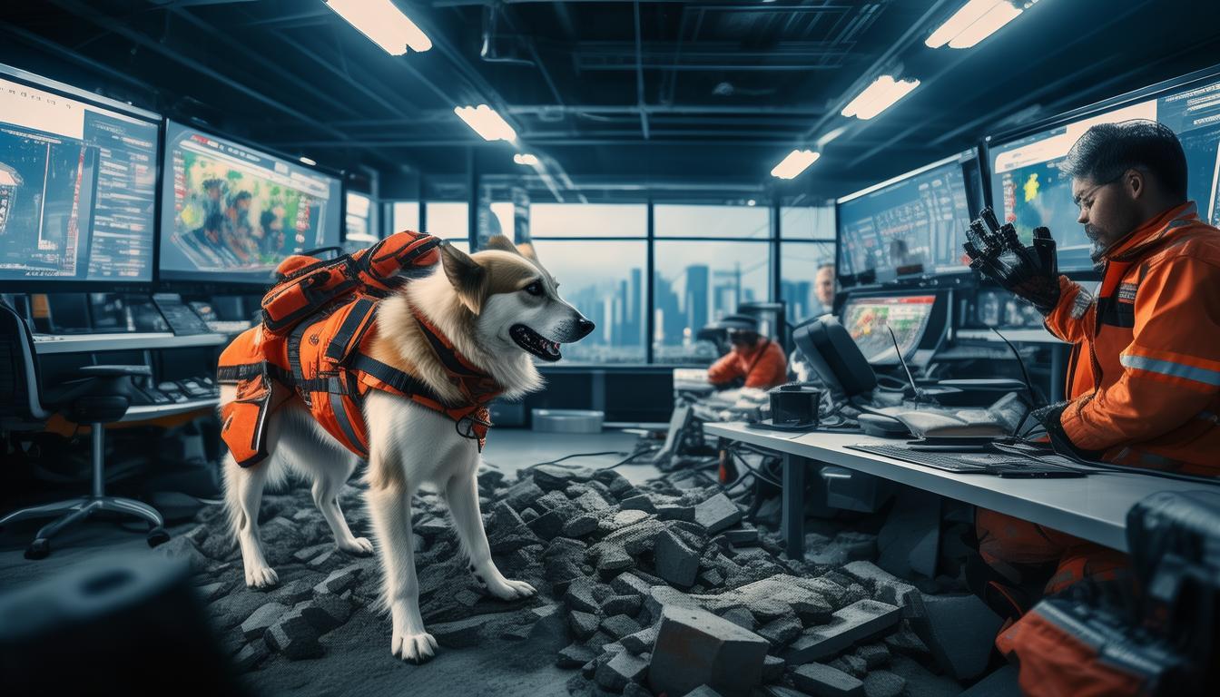 灾害救援难题待解？中国移动首发智能卫星通信机器狗能否破局  第9张