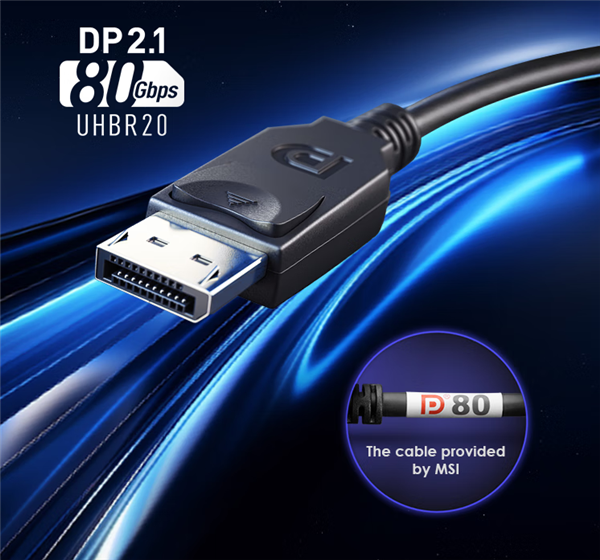 微星MPG 272URX QD-OLED显示器震撼来袭！DP 2.1带宽提升2.5倍，游戏体验再升级  第7张