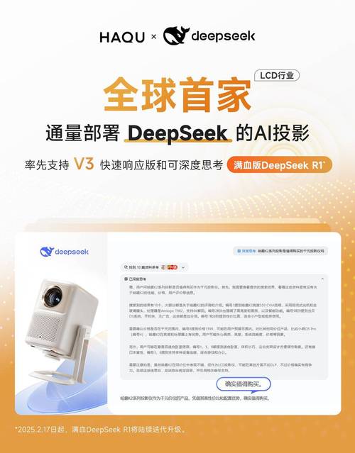 哈趣投影携手DeepSeek，智能投影行业迎来AI深度交互新时代  第4张