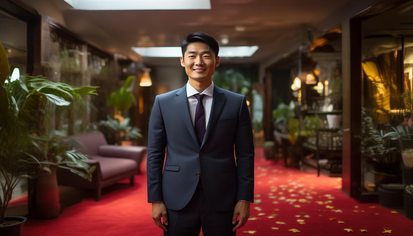 吉利李书福与王兴兴跨界对话！合影时这一幕为何如此有爱？  第3张