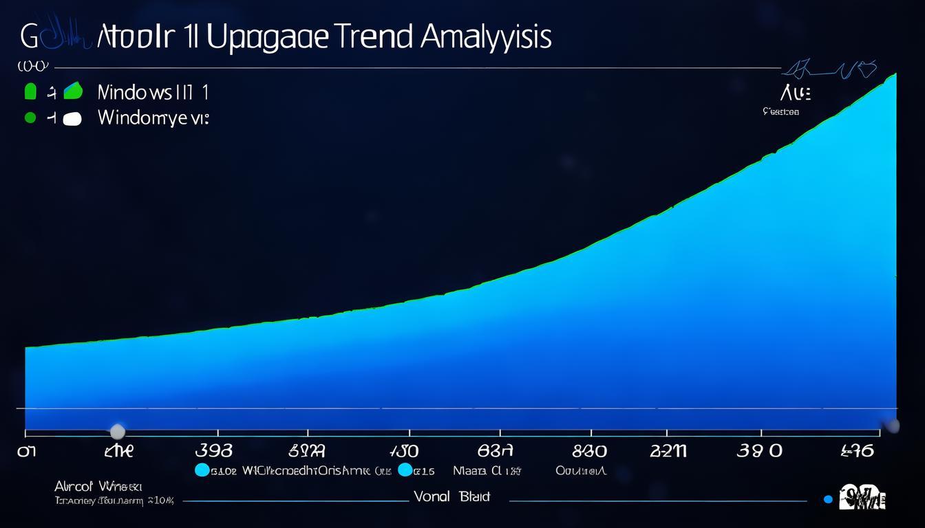 Windows 10即将停止支持，Windows 11有望超越？数据差距仅1.19%  第5张