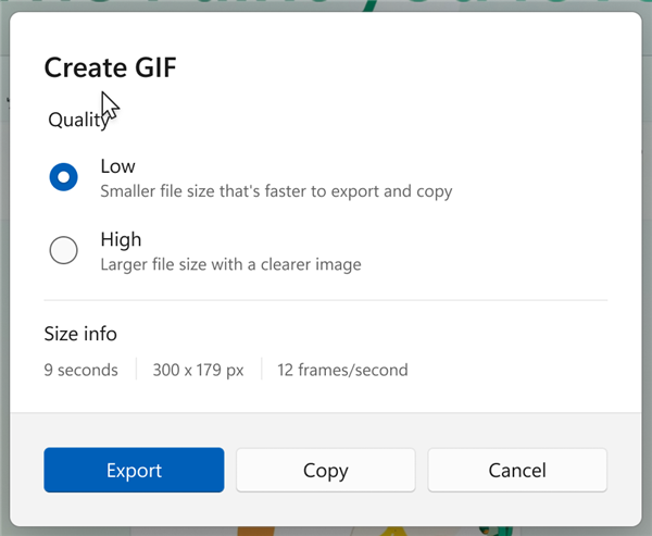 Windows 11截图工具新功能来袭！能直接导出GIF格式？太牛了  第6张