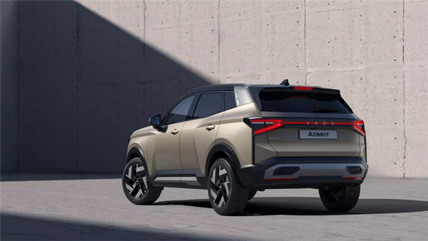 2026年将投产！拉达首款全新SUV Azimut官图发布，啥样？  第5张