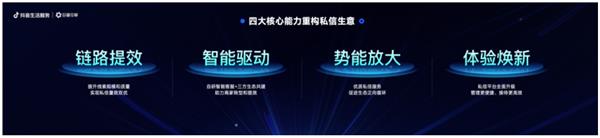 抖音生活服务私信产品发布会，新玩法能帮商家破解留资难题？