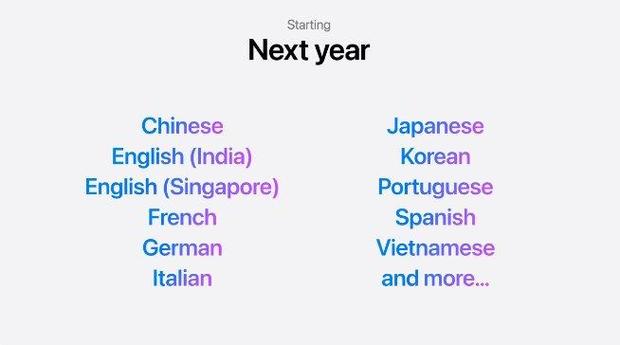 Apple智能将支持多国语言，但中国用户还需等待？