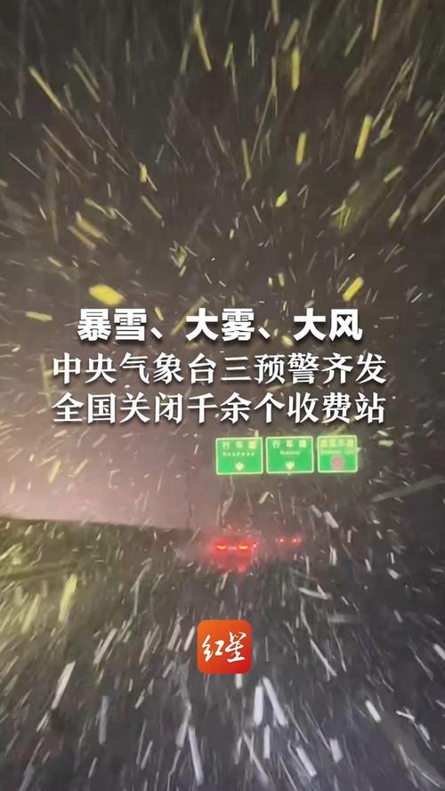 寒潮+暴雪+大雾三预警齐发！春节回家路上你准备好了吗？  第4张