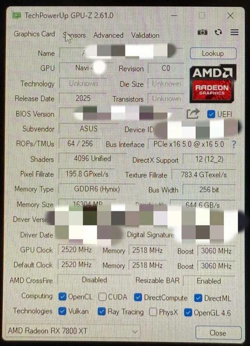 AMD RX 9070 XT显卡核心频率竟达3244MHz！性能爆表，你还在等什么？  第3张