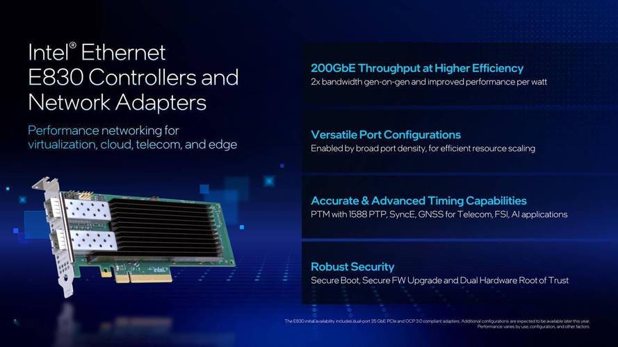 Intel E830以太网卡凭什么能实现200GbE的高速传输？揭秘黑科技  第4张