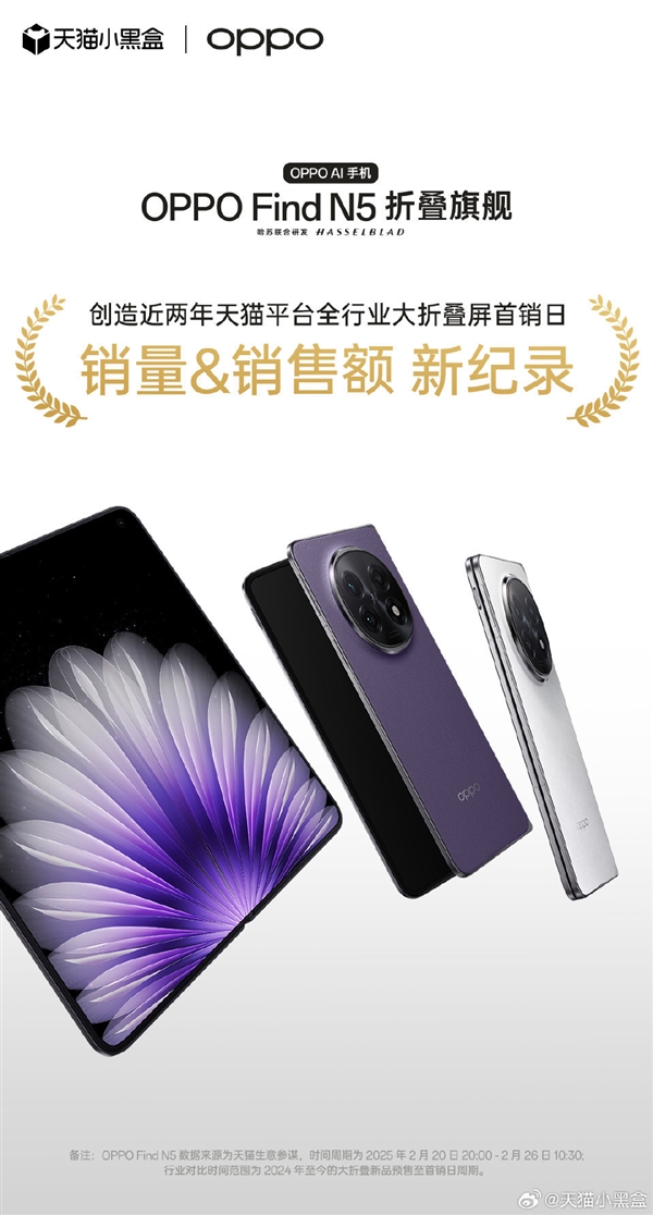 OPPO Find N5全球最薄折叠屏，8.93mm的轻薄设计，你心动了吗？  第5张